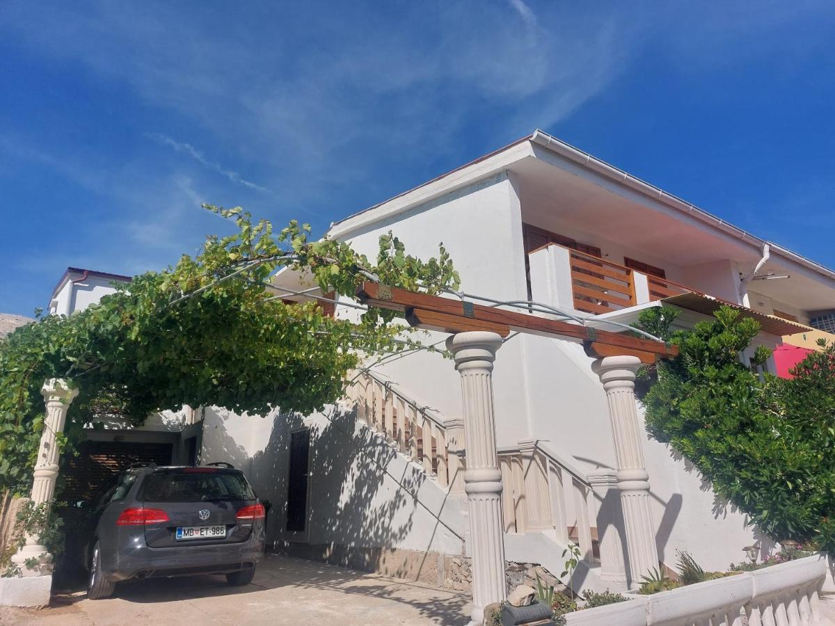 Studio Apartment Iva - 50 M From The Sea-Balcony Pag Town Exteriér fotografie