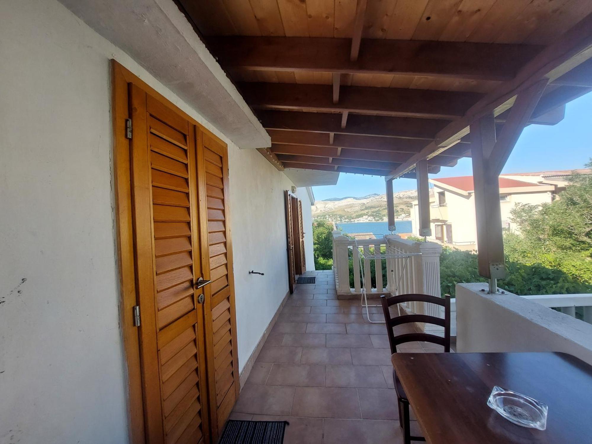 Studio Apartment Iva - 50 M From The Sea-Balcony Pag Town Exteriér fotografie